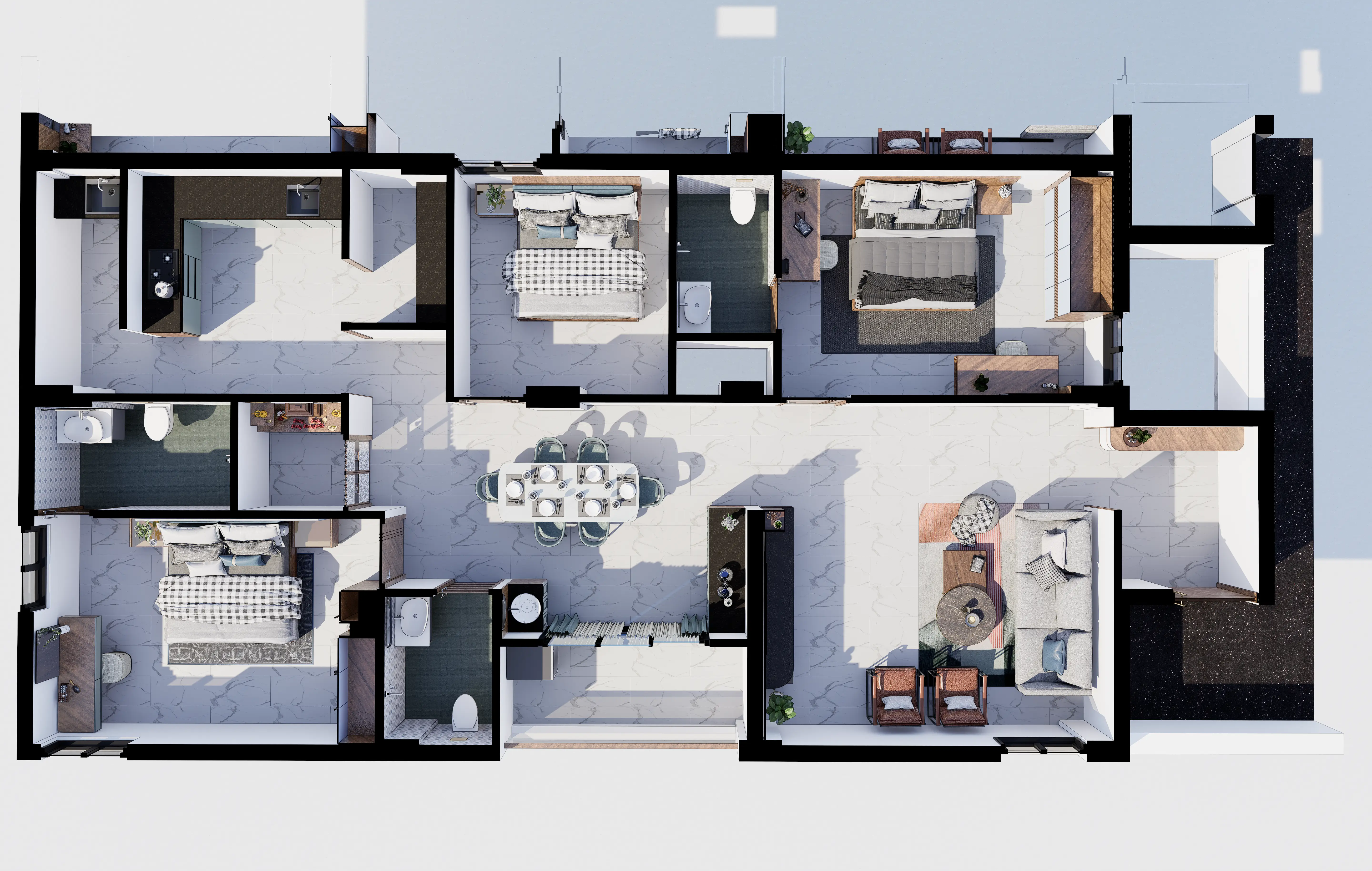 Type C layout