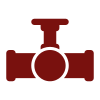 Gas pipeline icon