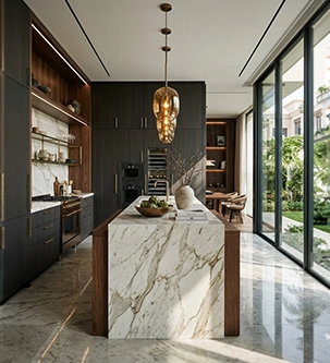 Luxury Wooden Kitchen